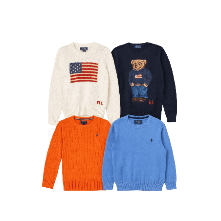 Lot de 30 Pulls Designer – Marques Premium Seconde Main | Brandor
