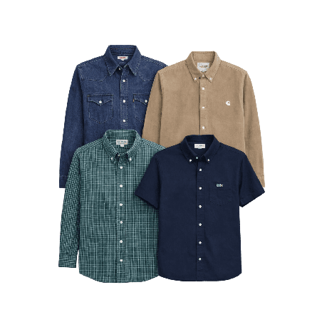 Lot de Chemises Homme de Marque