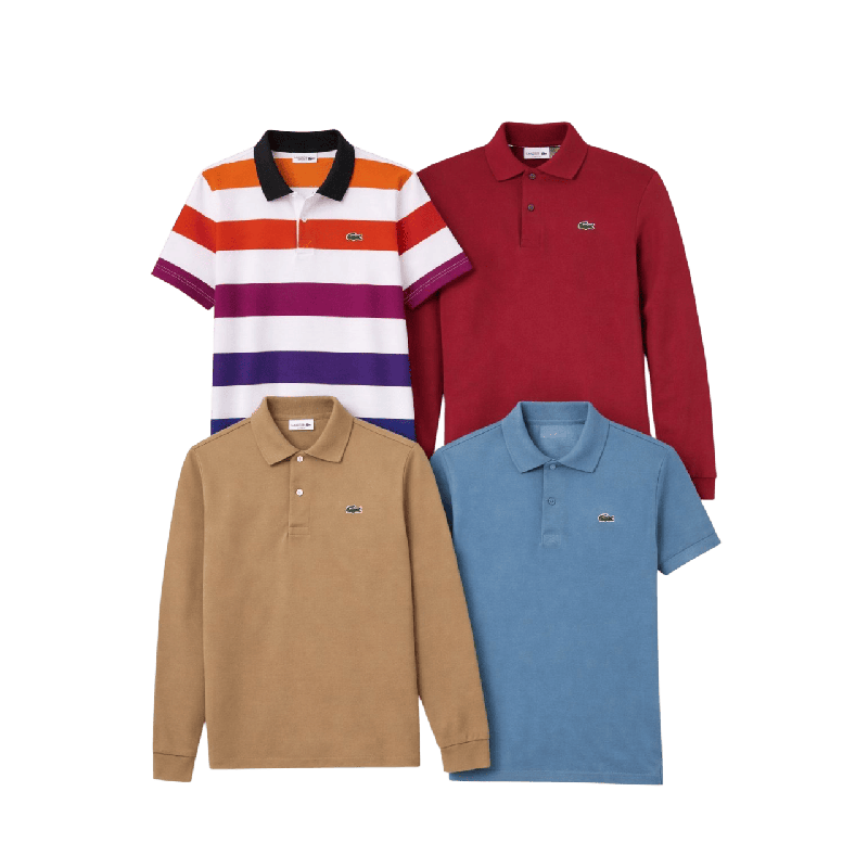 Polos Lacoste en Lot de 50 – Qualité Premium Seconde Main | Brandor