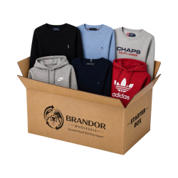 Starter Box of second-hand men's branded sweaters – Brandor
