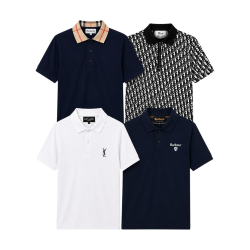 Lot de polos de créateurs seconde main – Brandor grossiste