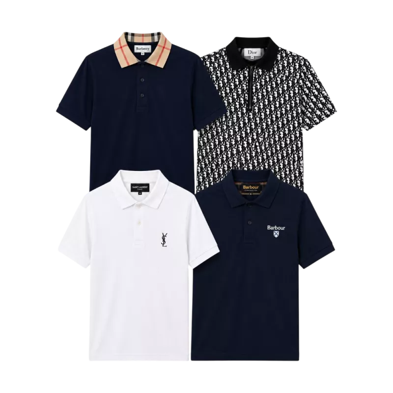Wholesale lot of second-hand designer polo shirts – Brandor