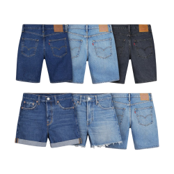 Wholesale lot of second-hand men's and women's Levi's shorts – Brandor