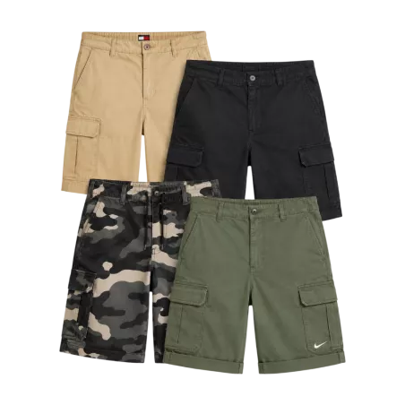 Wholesale lot of second-hand mixed brand cargo shorts – Brandor