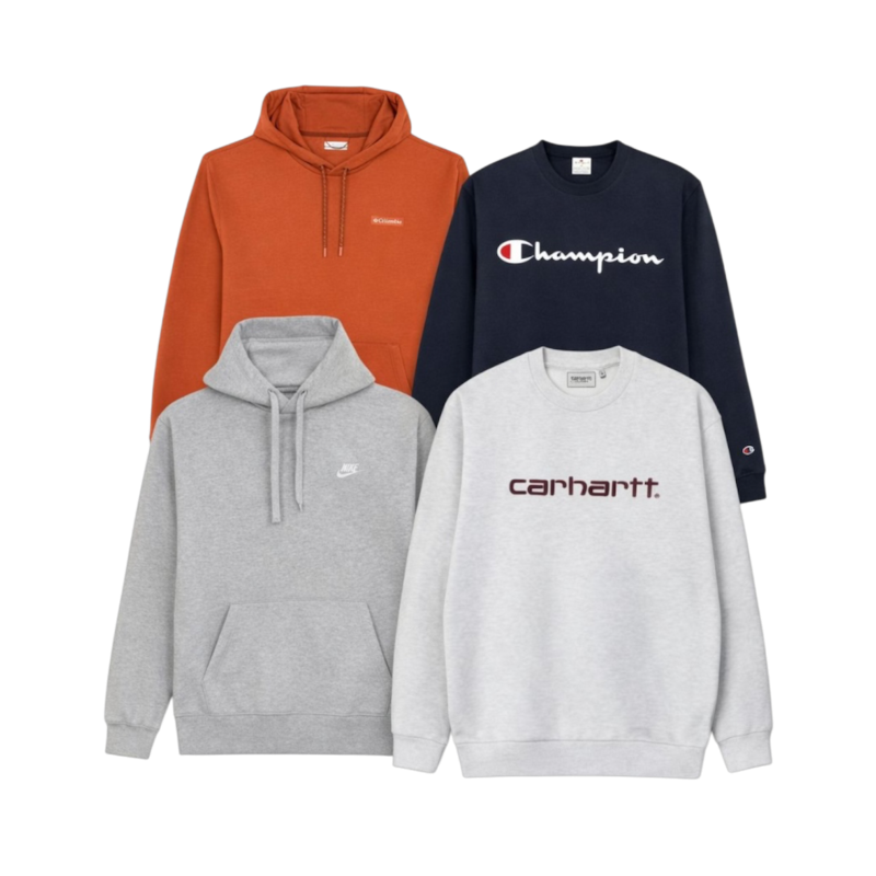 Lot de 60 Pulls Mixte Marques – Seconde Main Premium | Brandor