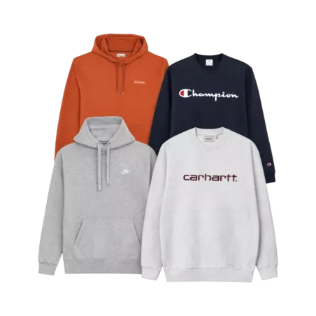 Wholesale lot of second-hand men's mixed brand sweaters – Brandor