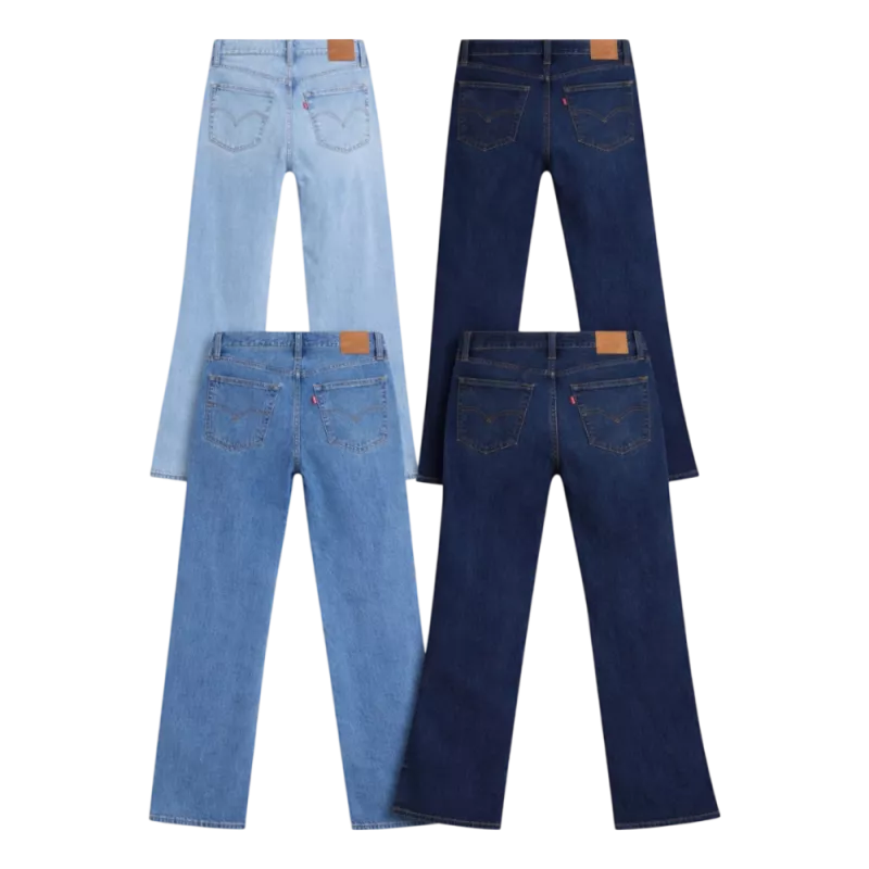 Lot de jeans Levi's homme et femme seconde main – Brandor grossiste