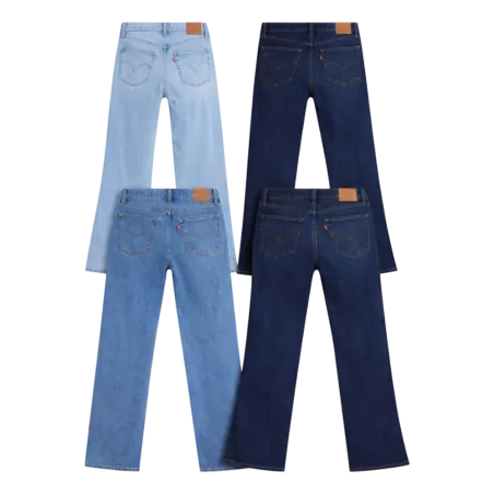 Lot de jeans Levi's homme et femme seconde main – Brandor grossiste