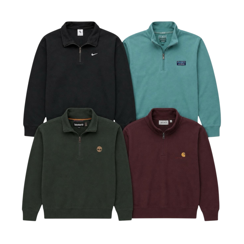 Pulls half zip MIX marques