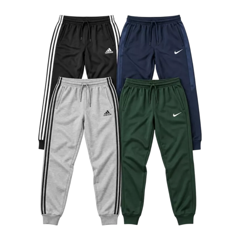 Lot de track pants Nike et Adidas seconde main – Brandor grossiste