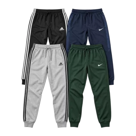 Lot de track pants Nike et Adidas seconde main – Brandor grossiste