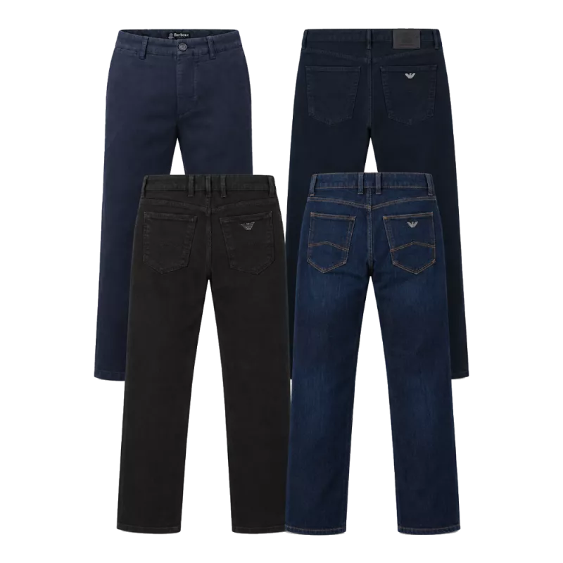 Wholesale lot of second-hand designer pants – Brandor